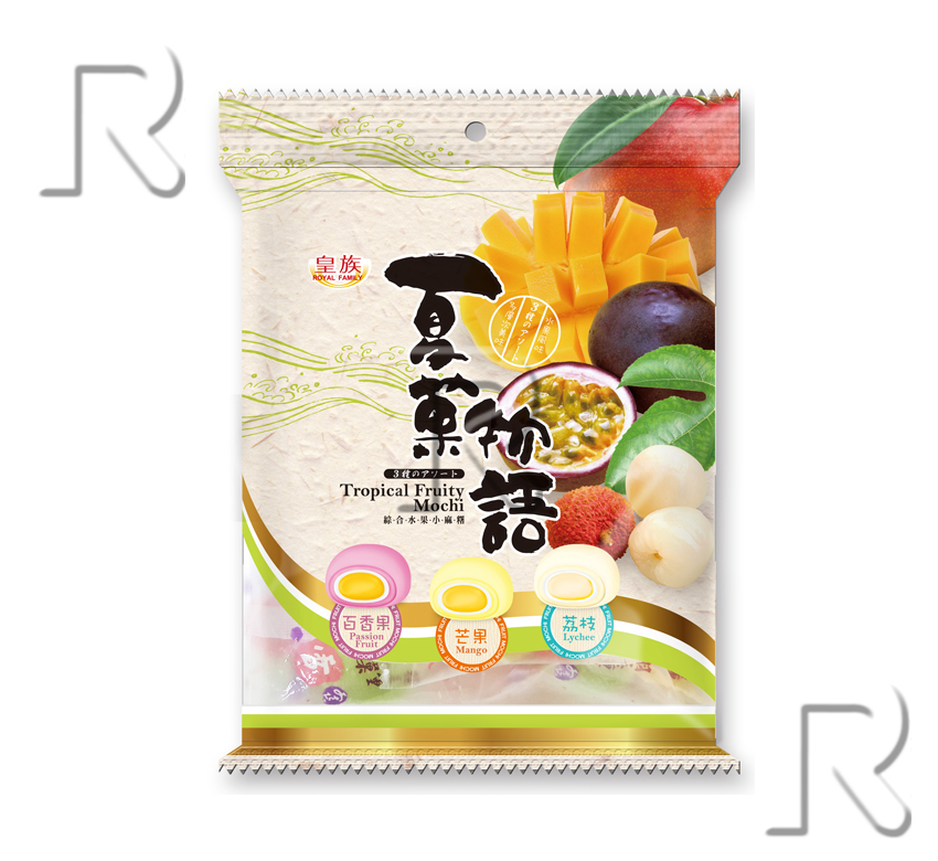 ROYAL FAMILY TROPICAL FRUITY MOCHI 12 BGAS