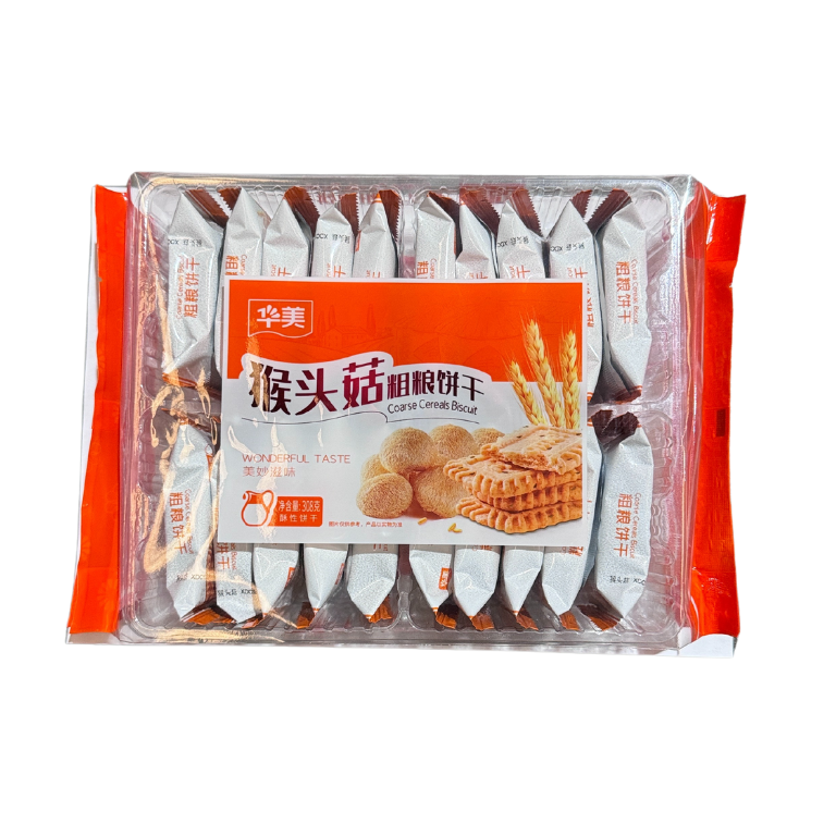 HUA MEI MUSHROOM & GRAINS BISCUIT