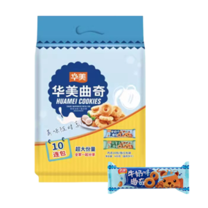 HUA MEI DONUT COOKIES MILK
