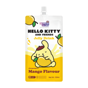 TWINKLE GLORY JELLY DRINK MANGO FLAVOUR POMPOMPURIN