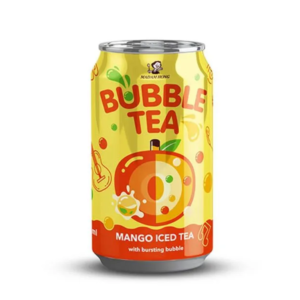 MADAM HONG BUBBLE TEA MANGO ICED TEA WITH BURSTING BUBBLE