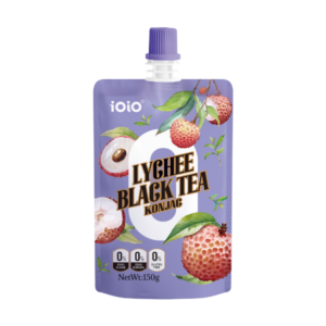 IOIO LYCHEE BLACK TEA KONJAC DRINK